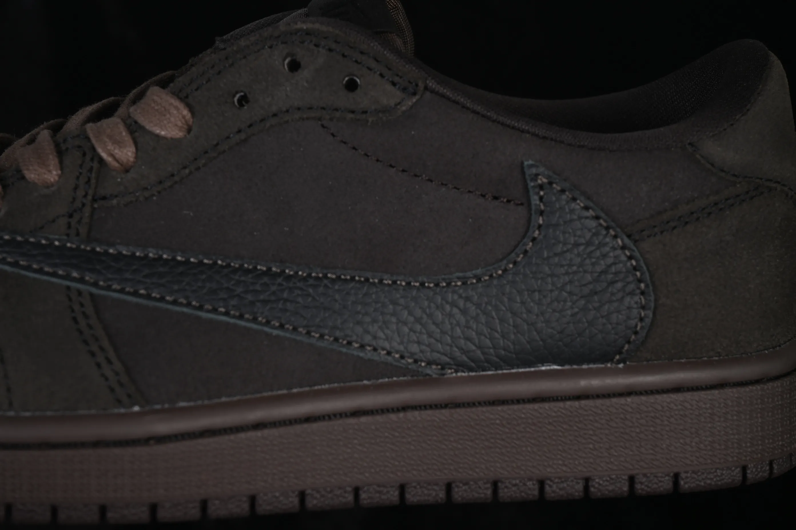 All categories Air Jordan Jordan series basketball shoes Air Jordan 1 Low ZG version Travis Scott x Air Jordan 1 Low OG AJ1 Joe 1 undercut low top full head layer DM7866-202